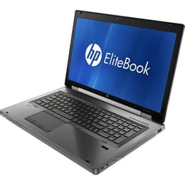 HP EliteBook 8760W 17" Core i7 2 GHz - SSD 512 Go - 12 Go QWERTY - Anglais