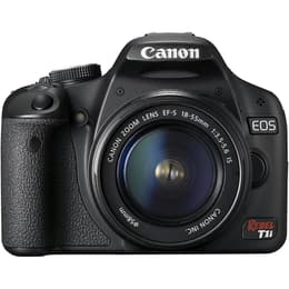 Reflex Canon EOS Rebel T1i - Noir + Objectif Canon EF-S 18-55mm f/3.5-5.6 IS