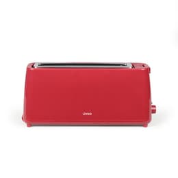 Grille pain Livoo DOD168N 1 fentes - Rouge