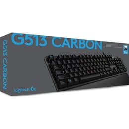 Clavier Logitech AZERTY Français rétroéclairé G413 Carbone