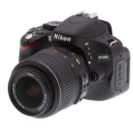 Reflex - Nikon D5100 Noir Nikon Nikon AF-S DX Nikkor 18-55 mm f/3.5-5.6G VR