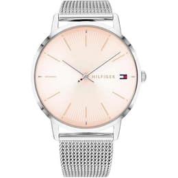 Montre Tommy Hilfiger Hilfiger Classic Steel Mesh Ladies Watch - Argent