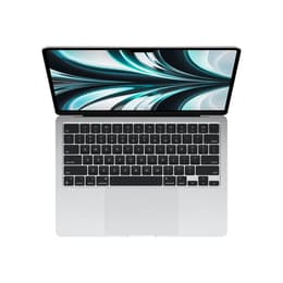 MacBook Air 13" (2022) - Apple M2 avec CPU 8 cœurs et GPU 10 cœurs - 16Go RAM - SSD 256Go - AZERTY - Français