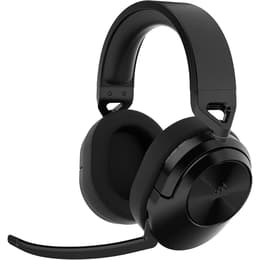 Casque réducteur de bruit gaming filaire avec micro Corsair HS55 Stereo Carbon - Noir