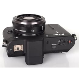Hybride - Nikon 1 V1 - Noir + Ojectif Nikkor 10-30mm