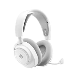 Casque réducteur de bruit gaming sans fil avec micro Steelseries 61731 - Blanc