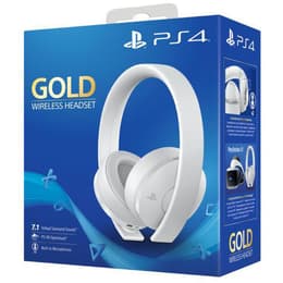 Casque gaming sans fil avec micro Sony PlayStation Gold Wireless Headset - Blanc