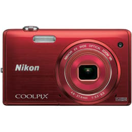Compact - Nikon COOLPIX S5200 - Rouge