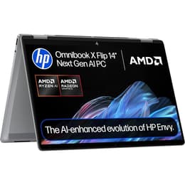 HP OmniBook X Flip 14" Ryzen AI 7 2 GHz - SSD 1 To - 32 Go QWERTY - Anglais