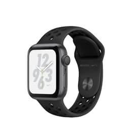Apple Watch Series 4 (2018) GPS 40 mm - Aluminium Space Gray - Bracelet sport Nike Black