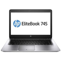 Hp EliteBook 745 G3 14" A10 1.8 GHz - Ssd 256 Go RAM 8 Go