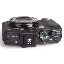 Compact - Canon PowerShot G15 - Noir + Canon Zoom Lens 5x IS 25-300mm f/1.8-2.8