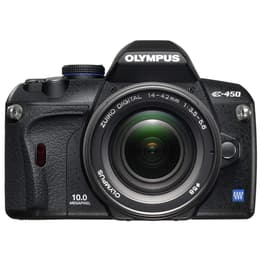 Reflex Olympus E-450- Noir + Objectif 14-42 + 40-150mm