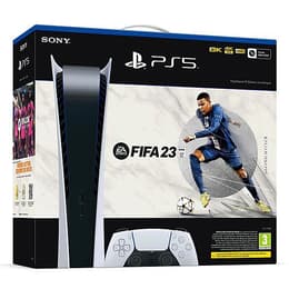 PlayStation 5 Digital Edition 825Go - Blanc + FIFA 23