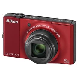 Compact - Nikon Coolpix S8000 - Rouge