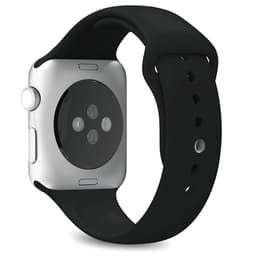 Apple Watch (Series SE) 2020 GPS 40 mm - Aluminium Argent - Bracelet sport Noir