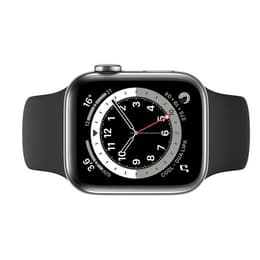 Apple Watch (Series 3) 2017 GPS 38 mm - Aluminium Argent - Bracelet sport Noir