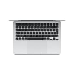 MacBook Air 13" (2024) - Apple M3 avec CPU 8 cœurs et GPU 8 cœurs - 8Go RAM - SSD 256Go - AZERTY - Français