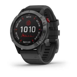 Montre Garmin Cardio GPS Fēnix 6 Pro Solar Edition - Noir