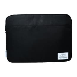 Back Market - Housse pour Macbook / Macbook Pro / Macbook Air (12/13/14-inch) - Polaire en polyester doux / 100% nylon recyclé - Noir