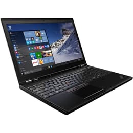 Lenovo ThinkPad P50 15" Core i7 2.7 GHz - SSD 1000 Go - 32 Go QWERTY - Suédois
