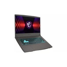 MSI Thin 15 B13VE-2021UK 15" Core i7 2.4 GHz - SSD 512 GB - 16 Go - NVIDIA GeForce RTX 4050 QWERTY - Anglais