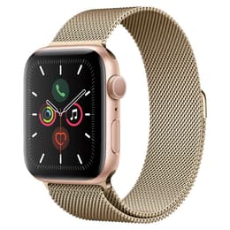 Apple Watch Series 5 (2019) GPS 40 mm - Aluminium Or - Bracelet milanais Pink