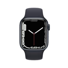 Apple Watch Series 7 (2021) GPS 41 mm - Aluminium Minuit - Bracelet sport Black