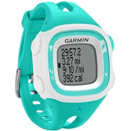 Montre Garmin GPS Forerunner 15 - Blanc/Vert