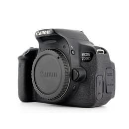 Reflex - Canon Eos 700D - Noir + objectif Canon EF-S 55-250mm f/4-5.6 IS STM