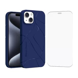 Coque Back Market iPhone 13 et écran de protection - GRS 4.0 Plastique recyclé - Bleu