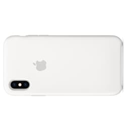 Coque Apple iPhone X / XS - Silicone Blanc