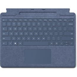 Clavier Microsoft AZERTY Français Sans-fil rétroéclairé Surface Pro X / Pro 8 / Pro 9 Type Cover