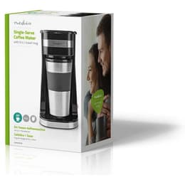 Cafetière Sans capsules Nedis KACM300FBK L - Noir