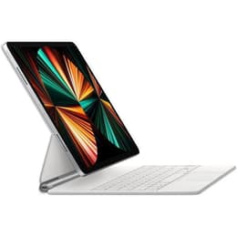 iPad Magic Keyboard 12.9" (2020) sans fil - Blanc - AZERTY - Français