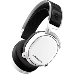 Casque réducteur de bruit gaming sans fil avec micro Steelseries Arctis Pro Wireless - Blanc