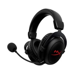 Casque réducteur de bruit gaming sans fil avec micro Hyper X Cloud II Core - Noir