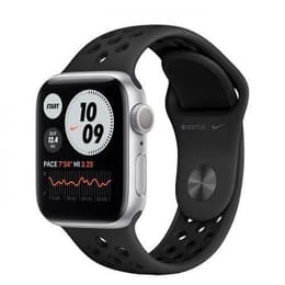 Apple Watch (Series 5) 2019 GPS 40 mm - Aluminium Argent - Bracelet sport Nike Noir