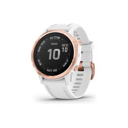 Montre Garmin Cardio GPS Fenix 6S Pro - Blanc