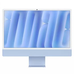 iMac 24" (2024) Apple M4 avec CPU 10 cœurs GPU 10 cœurs - 512 Go SSD - 16 GB QWERTY - Anglais Verre standard
