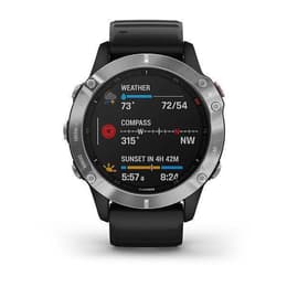 Montre Garmin Cardio GPS Fenix 6 - Gris