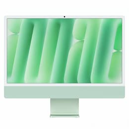 iMac 24" (2024) Apple M4 avec CPU 10 cœurs GPU 10 cœurs - 256 Go SSD - 16 GB QWERTY - Anglais Verre standard