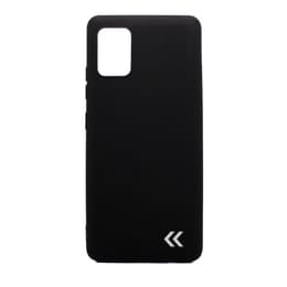 Coque Galaxy A51 5G et écran de protection - Plastique - Noir