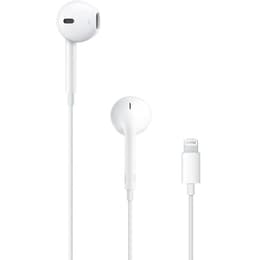 Ecouteurs Intra-auriculaire Réducteur de bruit - Auriculares Earbud Lightning Con Mando Y Micrófono Blanco Apple