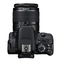 Reflex - Canon EOS 100D - Noir + objectif Canon EF-S 18-55 mm f/3.5-5.6 III