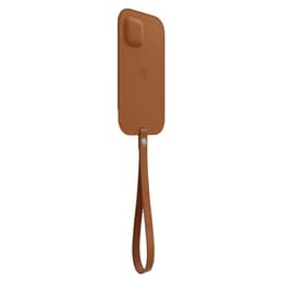 Coque en cuir Apple iPhone 12 / iPhone 12 Pro - Magsafe - Cuir Havane