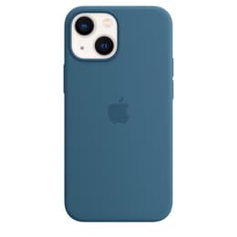 Coque en silicone Apple iPhone 13 Mini - Magsafe - Silicone Bleu