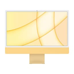 iMac 24" (2021) Apple M1 avec CPU 8 cœurs GPU 8 cœurs - 256 Go SSD - 8 GB QWERTZ - Allemand Verre standard