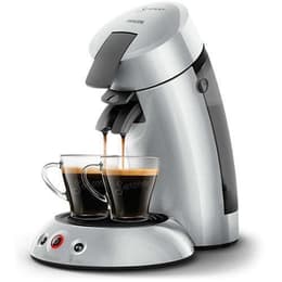 Cafetière à dosette Compatible Senseo Philips HD6556/51 0,7000L - Argent/Noir