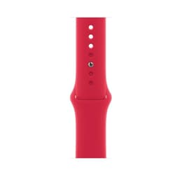 Apple Watch Series 9 (2023) GPS + Cellular 41 mm - Aluminium Red - Bracelet sport Rouge